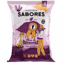 Chips de Batata y Sal Marina x 80 grs. - Nuestros Sabores