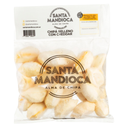 chipa con cheddar - Santa Mandioca