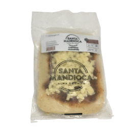 Pizza individual de masa de chipá - "Santa Mandioca"