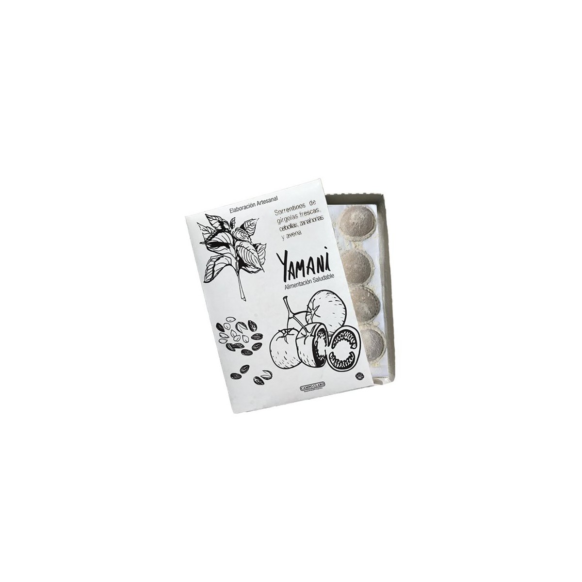 Sorrentinos Veganos de Girgolas Frescas x 350 g - Yamani Alimentos Sorrentinos Veganos de Girgolas Frescas x 350 g - Yamani Alimentos