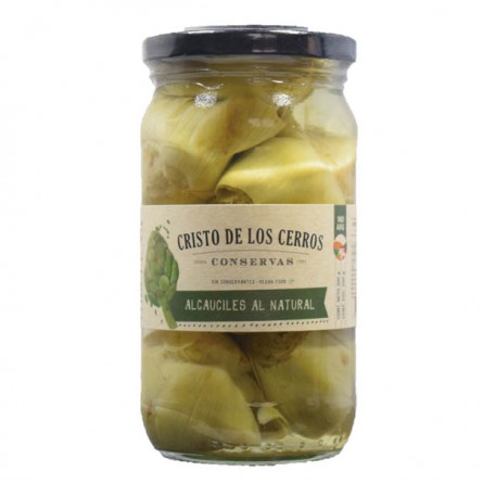 Alcaucil al natural x 300 ml "Cristo de los cerros"