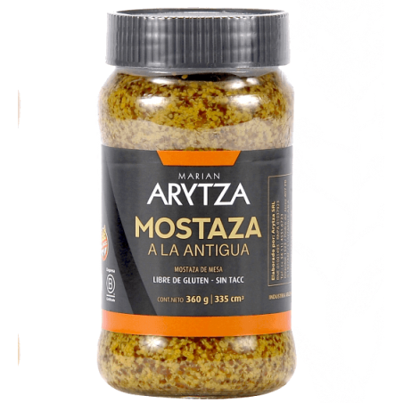 Mostaza a la Antigua x 360 grs. "Arytza"