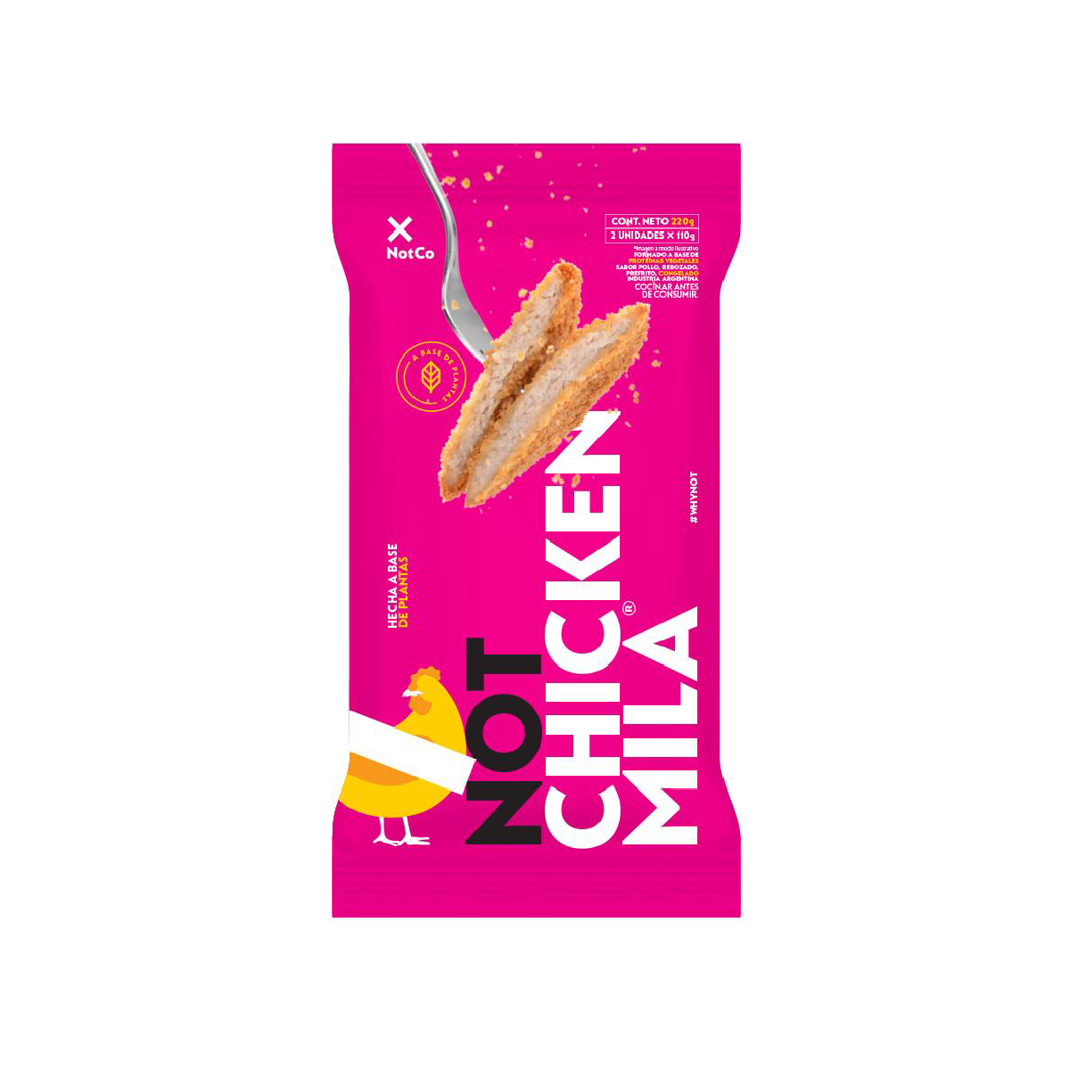 Not Chicken Mila 2u x 220g - Not Co Not Chicken Mila 2u x 220g - Not Co
