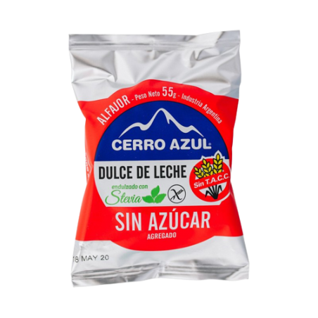 Alfajor de Dulce de Leche (sin azúcar) - Cerro Azul