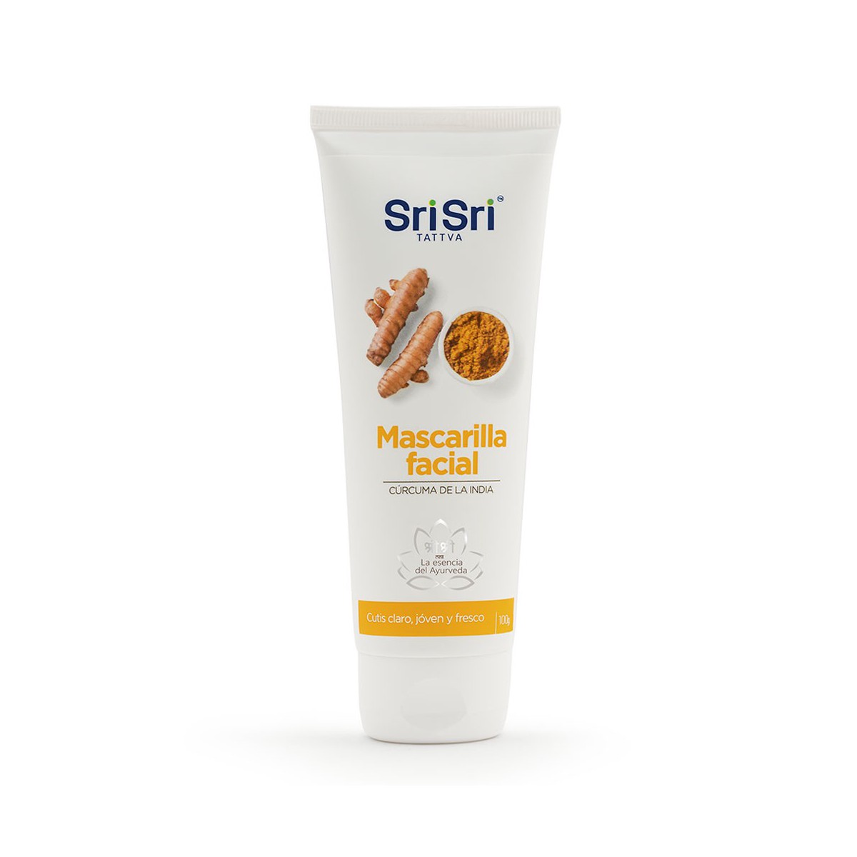 Mascarilla facial Cúrcuma de la India - Sri Sri Mascarilla facial Cúrcuma de la India - Sri Sri
