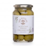 Aceitunas verdes orgánicas descarozadas x 250 gr - San Nicolás