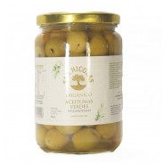 Aceitunas verdes orgánicas descarozadas x 500 gr - San Nicolás