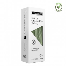 Tallarines Orgánicos a base de Espinaca x 500 gr. - Pampa Gourmet