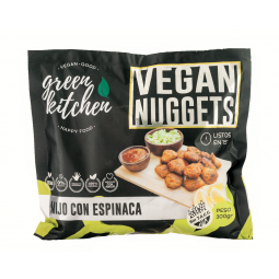 Nuggets veganos de Mijo con Espinaca x 300 gr. - Green Kitchen