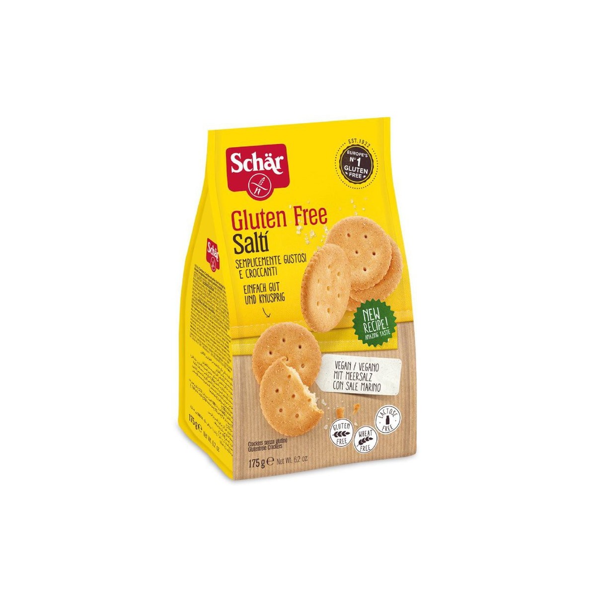 Crackers Salti x 175 Gr. - Schar Crackers Salti x 175 Gr. - Schar
