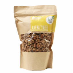 Granola de Avena y Miel Sin Azúcar x 400gr - Planta Abierta