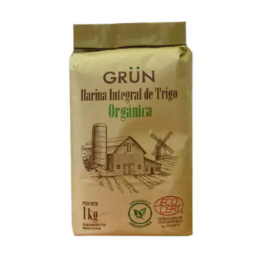 Harina integral de trigo Orgánica x 1 kg. - Grun