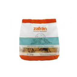Galletitas de Avena, Coco y Lino x 150 gr. - Zafrán