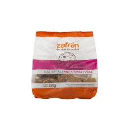 Galletitas de Avena, Pasas y Chía x 150 gr. - Zafrán