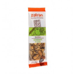 Barrita de Manzana y chía x 28gr. - Zafrán