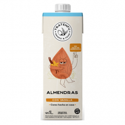 Leche de Almendras Vainilla Sin Azúcar x 1lt - Tratenfú