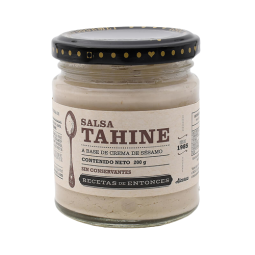 Salsa Tahine a base de Sésamo x 200 g - Recetas de Entonces