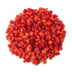 Pimiento rojo en cubos congelado x Kg - Battiberries