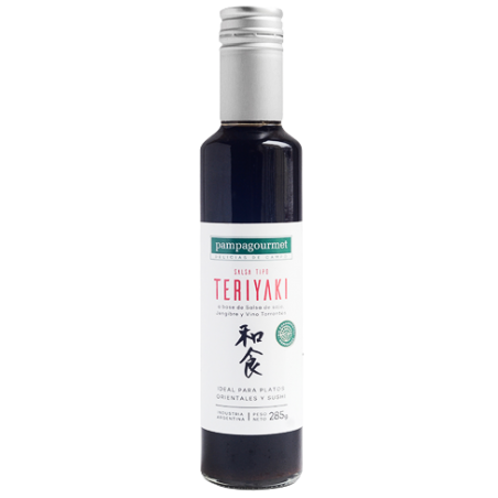 Salsa Teriyaki con Vino Torrontes x 285 g - "Pampa Gourmet"