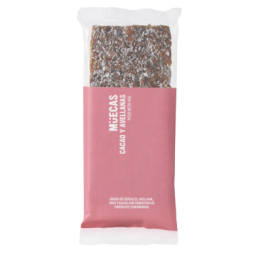 Barras de Cereal "Muecas" Cacao, Avellanas y Coco x 45 g