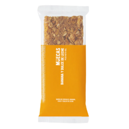 Barras de Cereal "Muecas" Banana y dulce de leche x 45 grs.