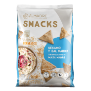Snack de masa madre Sésamo y sal marina x 130 g- Almadre