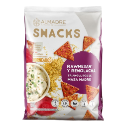 Snack de masa madre Rawmesan y Remolacha x 130 g- Almadre