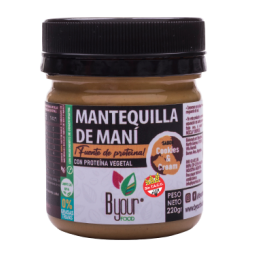 Mantequilla de maní protéica con cookie and cream x 220gr - Byour Food