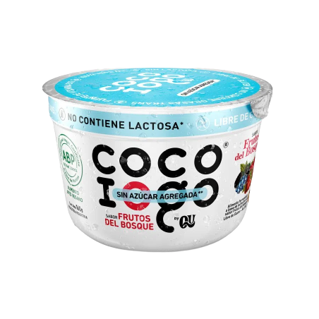Yogur vegano Frutos del bosque sin azúcar x 160 gr. - Coco Iogo