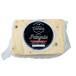 queso orgánico con pimienta