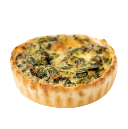 Tarta de Puerro & Champiñon - Amoedo