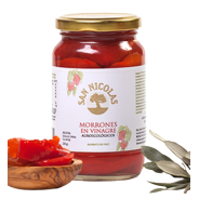 Morrones en Vinagre x 250 gr. - San Nicolas