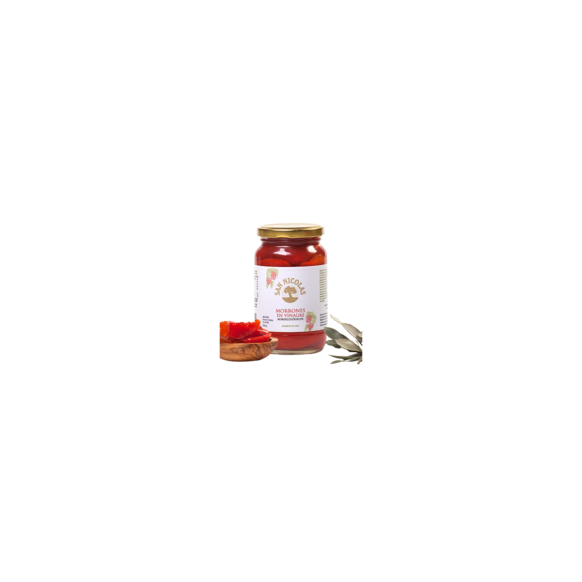 Morrones en Vinagre x 250 gr. - San Nicolas Morrones en Vinagre x 250 gr. - San Nicolas