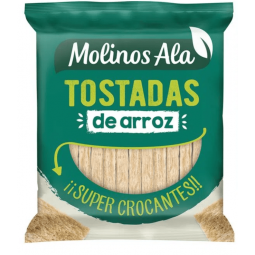 Tostadas de arroz "Clasicas" x 150 grs - Molinos Ala