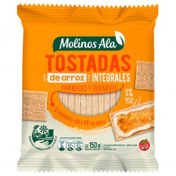 Tostadas de Arroz Integrales x 150gr - Molinos Ala