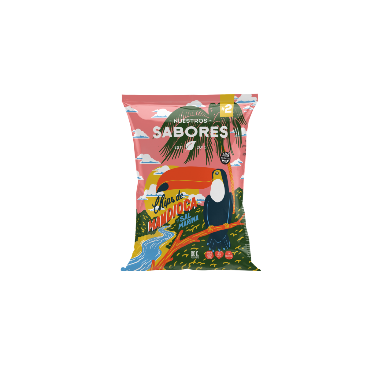 Chips de Mandioca x 80 grs. - Nuestros Sabores