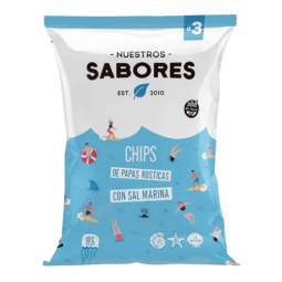 Chips de Papas Rústicas x 80 grs. - Nuestros Sabores