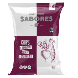Chips de Remolacha y Batata Frita x 80 grs. - Nuestros Sabores