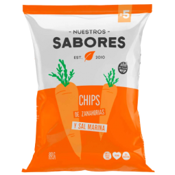 Chips de Zanahoria x 80 grs. - Nuestros Sabores