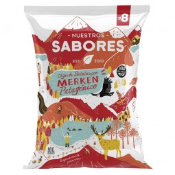 Chips de Batata con Merken Patagónico x 80 grs. - Nuestros Sabores