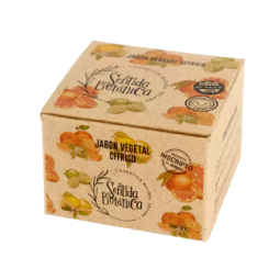 Jabon vegetal Citrico x 100 grs. - Sentida Botánica