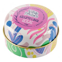 Bálsamo Labial de Rosas - Sentida Botánica