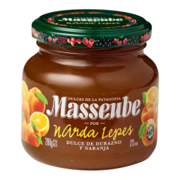 Mermelada de Durazno y Naranja Orgánica x 280 gr - Masseube