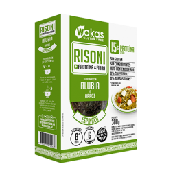 Risoni de Alubias y espinaca x 300 grs - Wakas