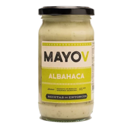 Mayonesa Vegana de Albahaca x 270gr. "Mayo V"