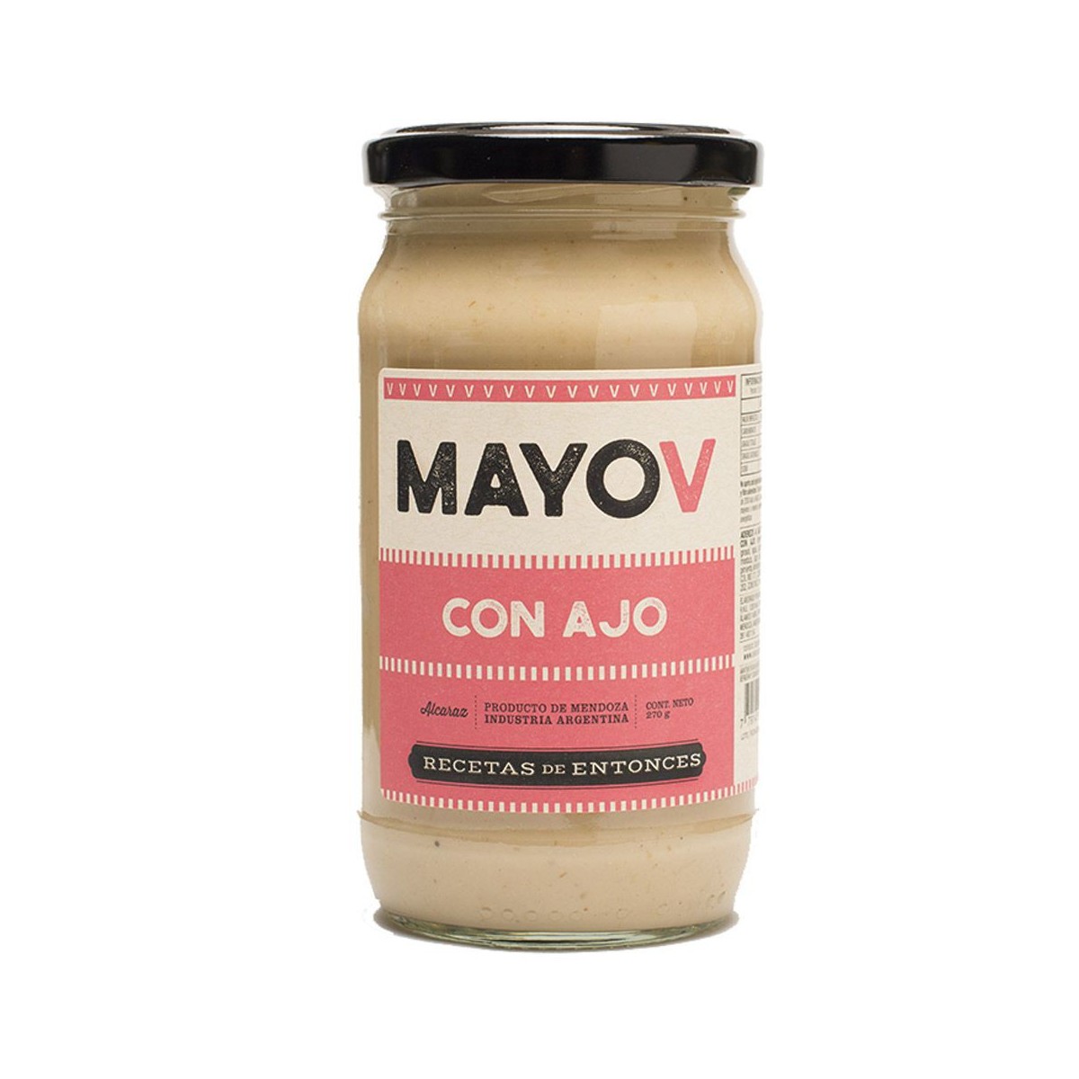 Mayonesa Vegana x 270 gr. - Recetas de Entonces