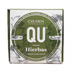 Queso de castañas de cajú "Hierbas" x 150 g - QU Food