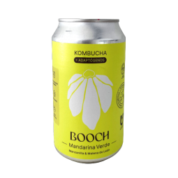 Kombucha sabor Mandarina verde x 354 ml - Booch