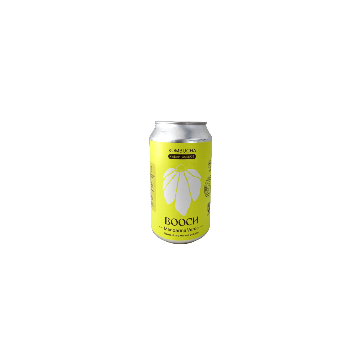 Kombucha sabor Mandarina verde x 354 ml - Booch Kombucha sabor Mandarina verde x 354 ml - Booch