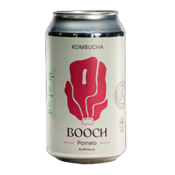 Kombucha sabor Pomelo & Hibiscus x 354 ml - Booch